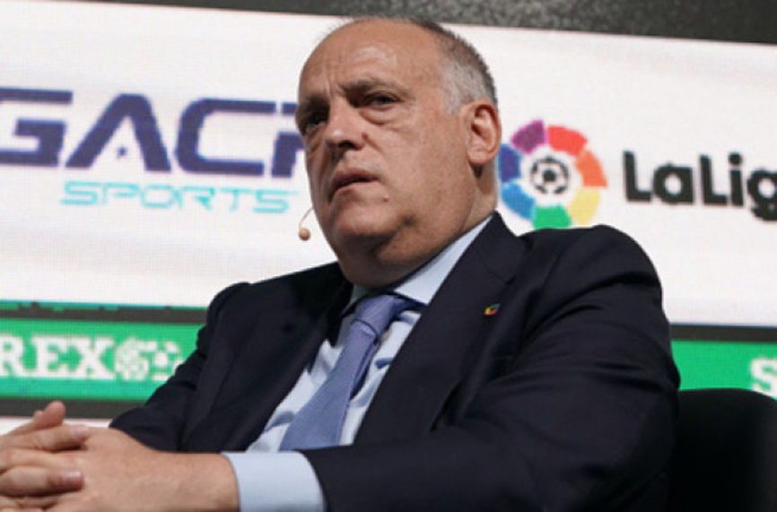 Президентът на Ла Лига Хавиер Тебас подаде оставка съобщи самият