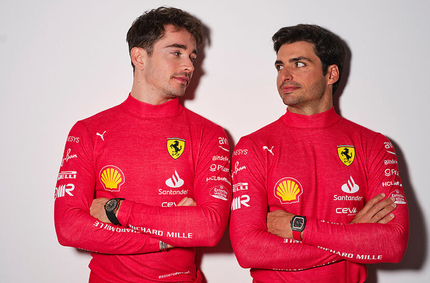 Снимка: В Италия са сигурни, че Леклер и Сайнц остават във Ферари