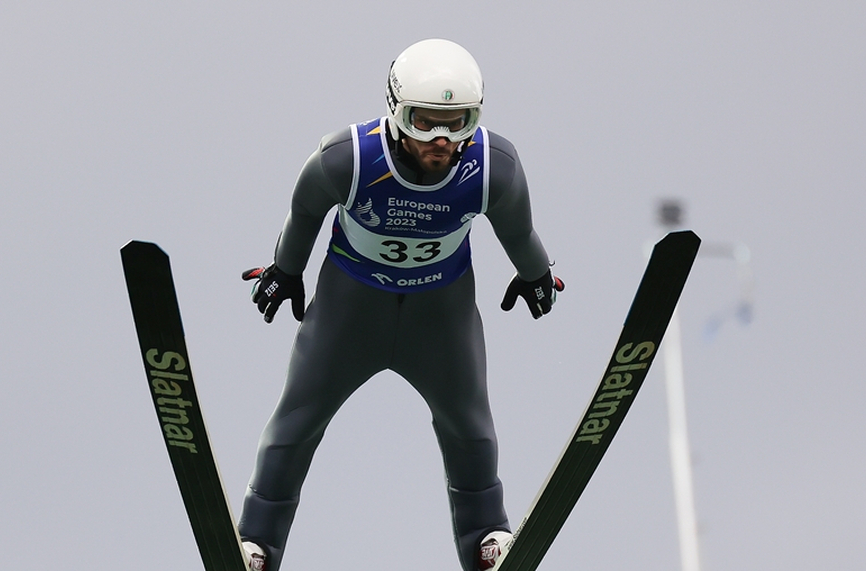 Българският състезател по ски скок Владимир Зографски не крие амбициите