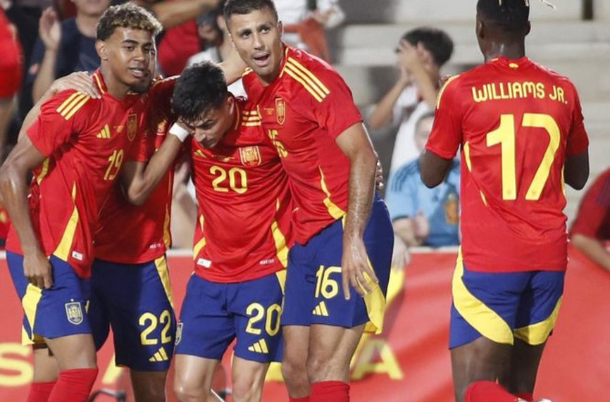 Испания загря за Евро 2024 с 5:1 (ВИДЕО)
