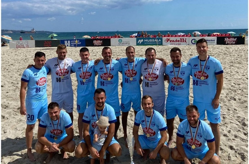 МФК Спартак бие с 9:2 в Шампионската лига по плажен футбол