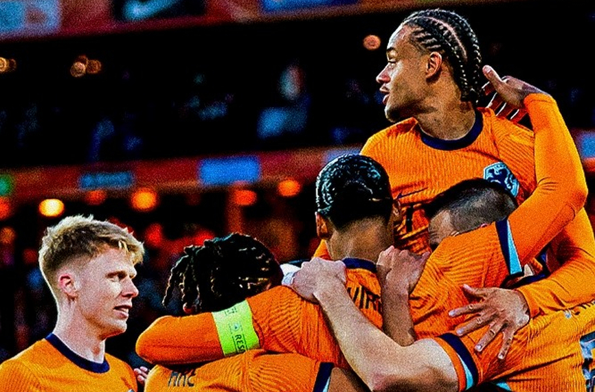 Нидерландия загря с ново 4:0 за Евро 2024 (ВИДЕО)