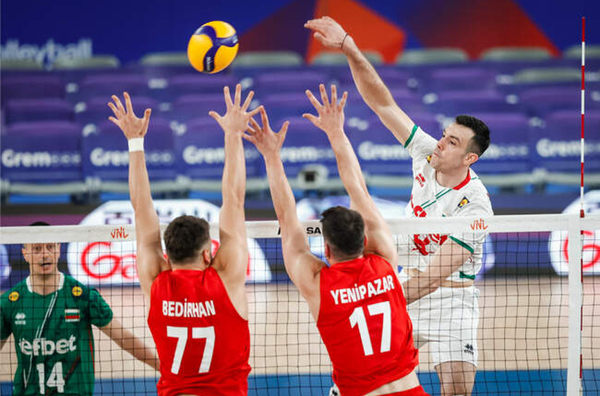 България отнесе Турция за успех №3 във VNL (ВИДЕО)