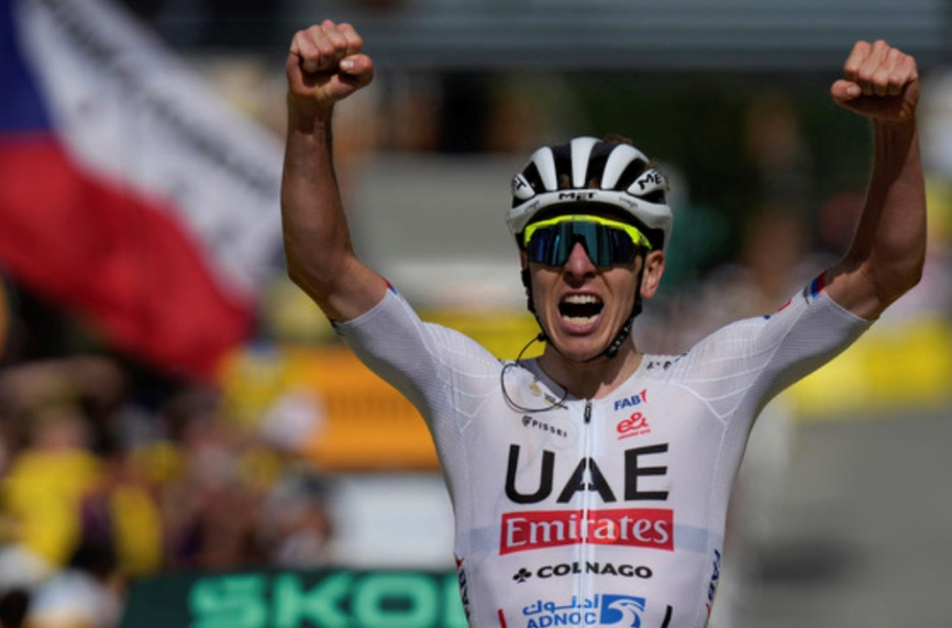 Погачар спечели първия планински етап на "Тур дьо Франс"