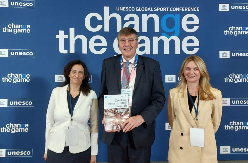 Глушков на глобалната спортна конференция на ЮНЕСКО „Промени играта“
