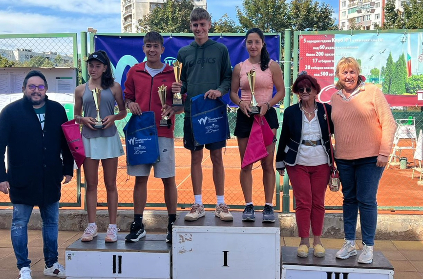 Български триумф на турнир от категория J60 на ITF в София