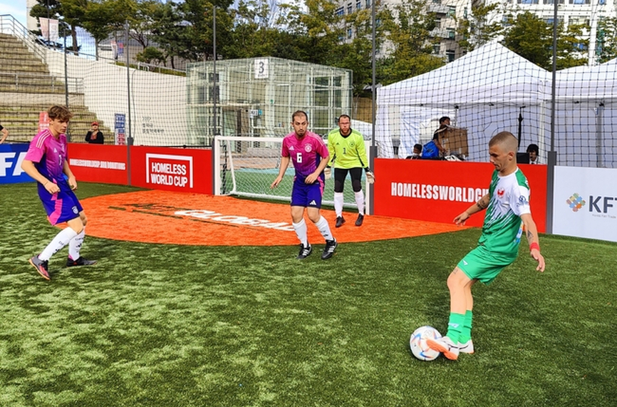 „Отбор на надеждата“ с 4 точки във втория ден на Homeless World Cup